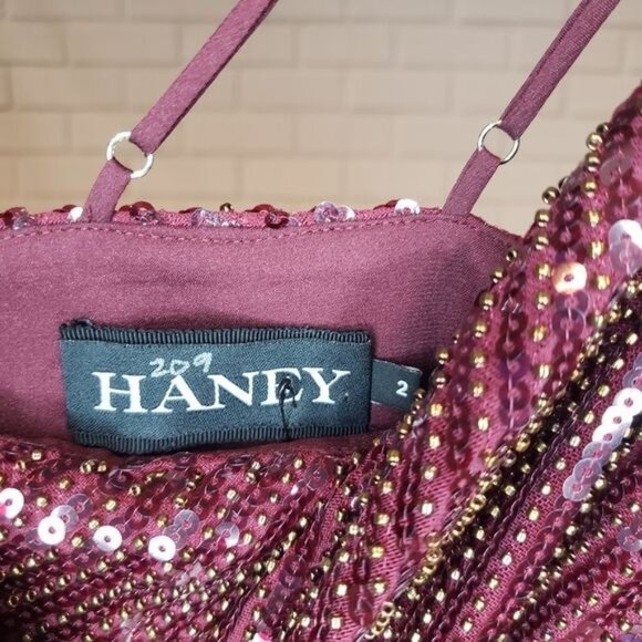 NWOT HANEY Elise Sequin Blouson Cocktail‎ D… - Picture 8 of 13